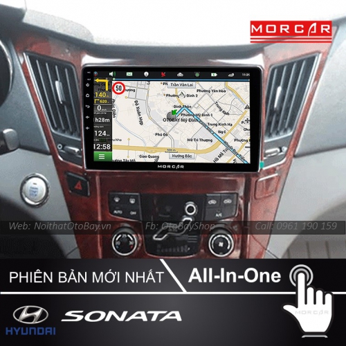 Man Hinh Android Va Camera 360 Cho xe Sonata 2009 2014 6