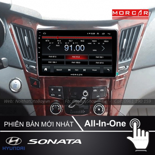 Man Hinh Android Va Camera 360 Cho xe Sonata 2009 2014 8