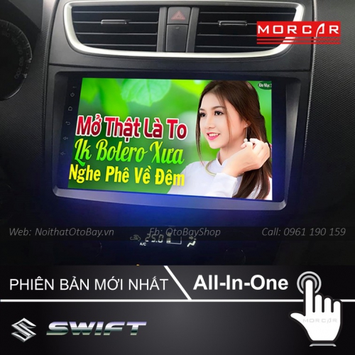 Hệ Thống Màn Hình Android & Camera 360 Cho Xe Swift 2013-2017 24 Man Hinh Android Va Camera 360 Cho xe Swift 2013 2017 4