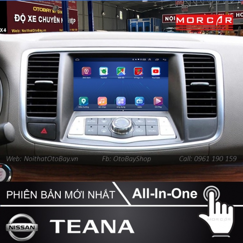 Hệ Thống Màn Hình Android & Camera 360 cho xe Teana TA 2008-2012 23 Man Hinh Android Va Camera 360 Cho xe Teana TA 2008 2012 3