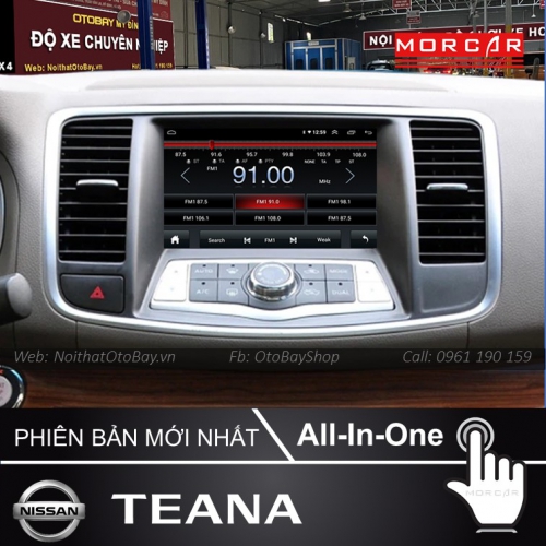 Hệ Thống Màn Hình Android & Camera 360 cho xe Teana TA 2008-2012 28 Man Hinh Android Va Camera 360 Cho xe Teana TA 2008 2012 8