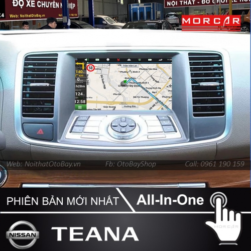 Man Hinh Android Va Camera 360 Cho xe Teana TB 2008 2012 6