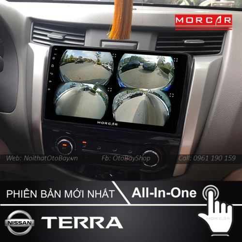 Màn hình android cho xe Teana kết nối ngoại vi cực hiệu quả