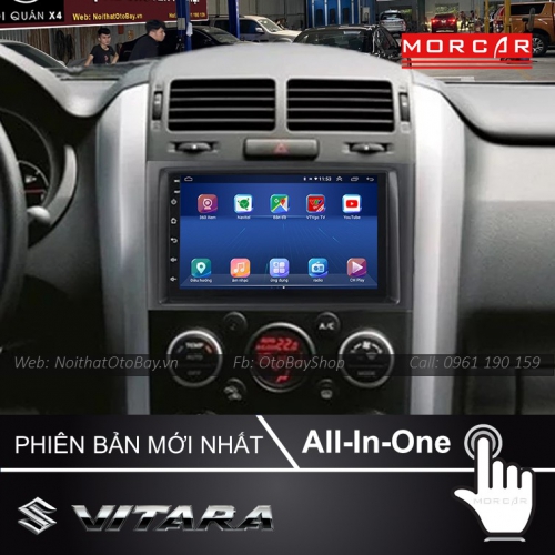 Hệ Thống Màn Hình Android & Camera 360 Cho Xe Vitara 2007-2014 23 Man Hinh Android Va Camera 360 Cho xe Vitara 2007 2014 3