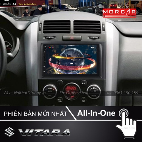 Hệ Thống Màn Hình Android & Camera 360 Cho Xe Vitara 2007-2014 25 Man Hinh Android Va Camera 360 Cho xe Vitara 2007 2014 5