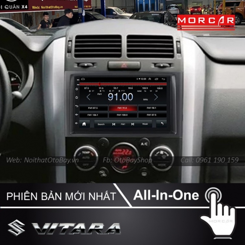 Hệ Thống Màn Hình Android & Camera 360 Cho Xe Vitara 2007-2014 27 Man Hinh Android Va Camera 360 Cho xe Vitara 2007 2014 7