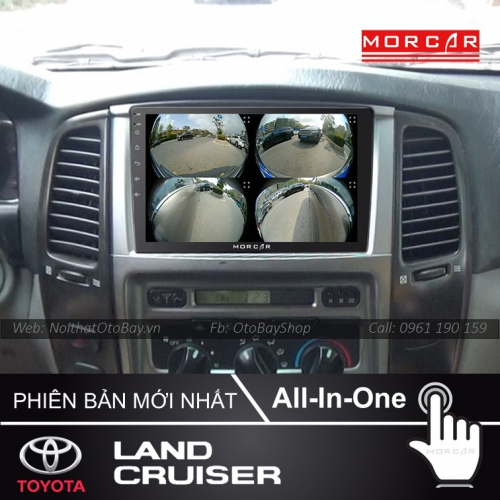 Man Hinh Android Va Camera 360 Land Cruiser 2005 2009 2