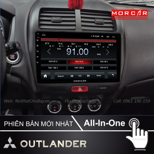 Man Hinh Android Va Camera 360 OutlanderSport 2010 2018 7