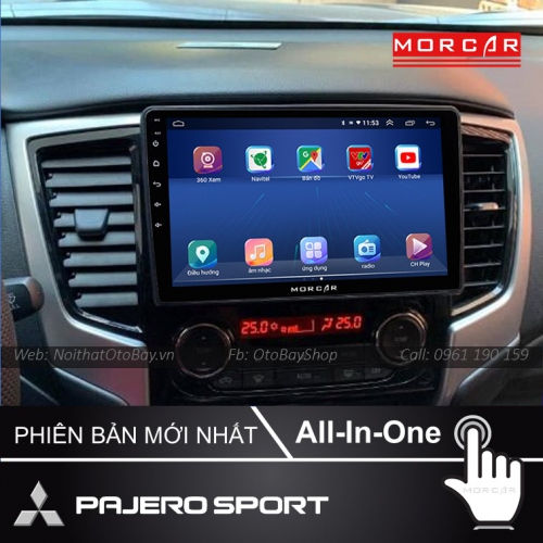 Man Hinh Android Va Camera 360 Pajero Sport 2020 2021 3