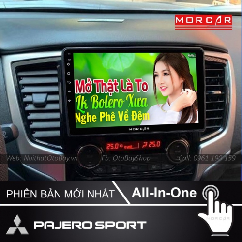 Man Hinh Android Va Camera 360 Pajero Sport 2020 2021 4