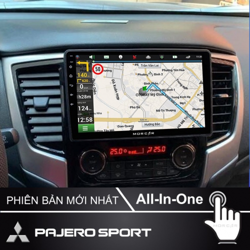 Man Hinh Android Va Camera 360 Pajero Sport 2020 2021 6