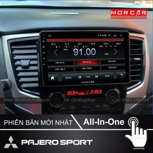 Man Hinh Android Va Camera 360 Pajero Sport 2020 2021 7