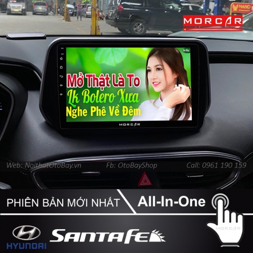 Hệ Thống Màn Hình Android & Camera 360 Santafe 2018-2020 24 Man Hinh Android Va Camera 360 Santafe 2018 2020 4
