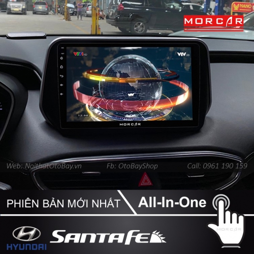Hệ Thống Màn Hình Android & Camera 360 Santafe 2018-2020 26 Man Hinh Android Va Camera 360 Santafe 2018 2020 6