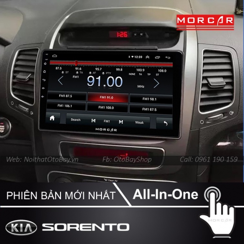 Màn Hình Android Kia Sorento 2015-2019 17 Man Hinh Cho Sorento 2015 2019 4