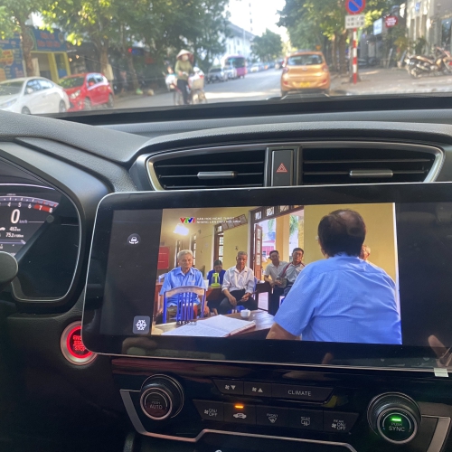 Hệ Thống Màn Hình Android 12,3" & Camera 360 Cho Honda CRV 2017-2022 13 xem tivi, youtube trên màn hình Honda CRV 12,3