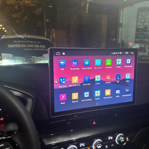 Hệ Thống Màn Hình Android 13 inches và Camera 360 Honda CRV 2023-2025 20 Màn hình Android 13