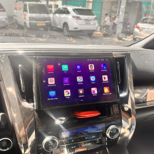 Hệ Thống Màn Hình Android & Camera 360 Cho Alphard 2015-2023 29 Màn hình Android 2K nét nhất cho Toyota Alphard