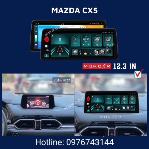 Màn hình Android Mazda Cx5 12,3 inches