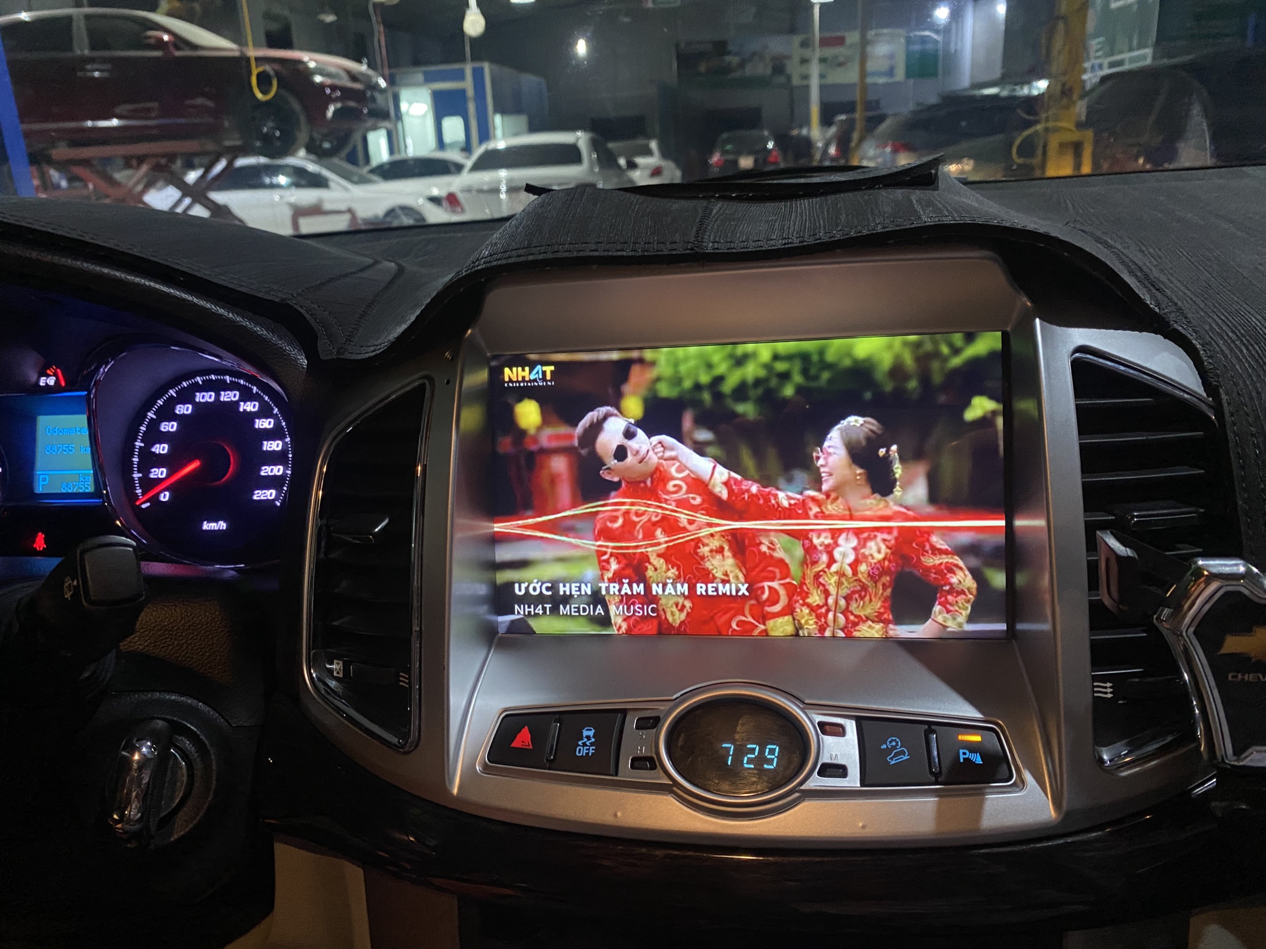 Màn hình Android Chevrolet Captiva 2012-2019 màn 9" âm
