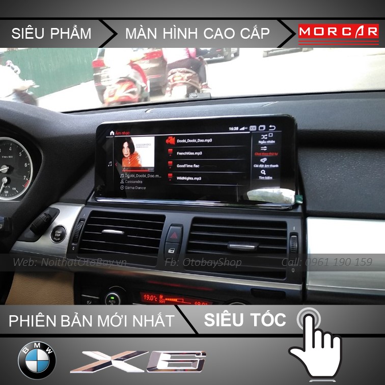 Màn hình Android Cho BMW X6 - Giải trí