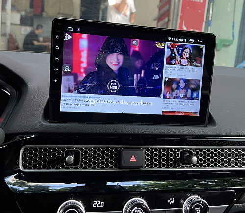Hệ Thống Màn Hình Android & Camera 360 Cho Civic 2022-2023 26 Màn hình Android Honda Civic 2022-2023