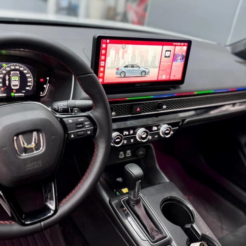 Camera 360 và màn hình Android Honda Civic 2022-2023