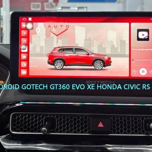 Hệ Thống Màn Hình Android & Camera 360 Cho Civic 2022-2023 27 Màn hình Android Honda Civic 2022-2023