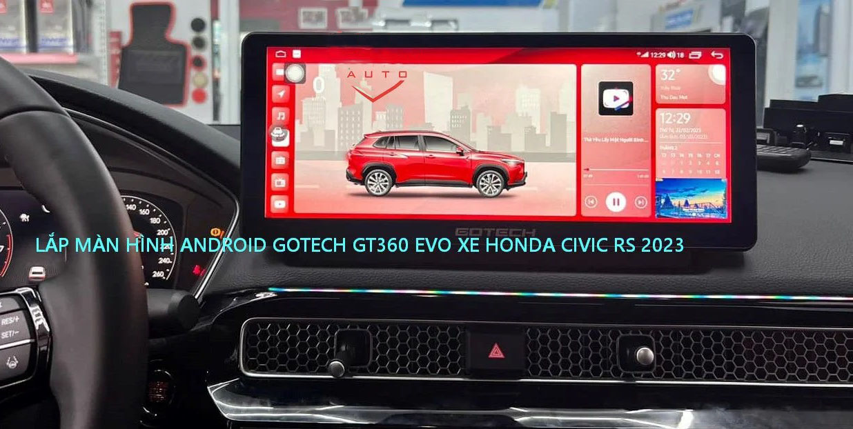 Màn hình Android Honda Civic 2022-2023