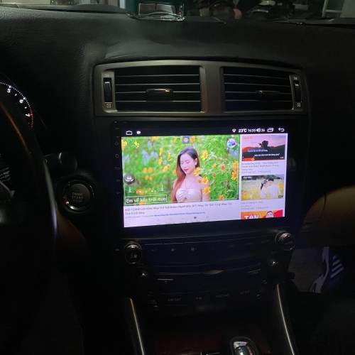 Hệ Thống Màn Hình Android & Camera 360 Cho Lexus IS 2005-2013 29 Màn hình Android tích hợp camera 360 trên Lexus IS 205-2013