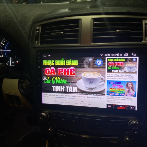 Hệ Thống Màn Hình Android & Camera 360 Cho Lexus IS 2005-2013 32 Màn hình Android tích hợp camera 360 trên Lexus IS 205-2013