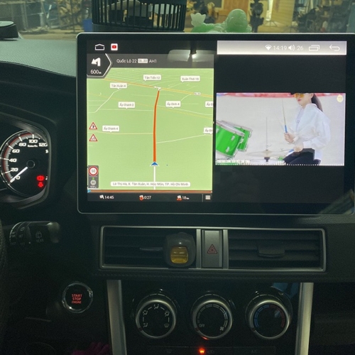 Hệ Thống Màn Hình Android 13 inches và Camera 360 Mitsubishi Xpander 20 Phần mềm dẫn đường Vietmap S2 trên màn hình Android 13