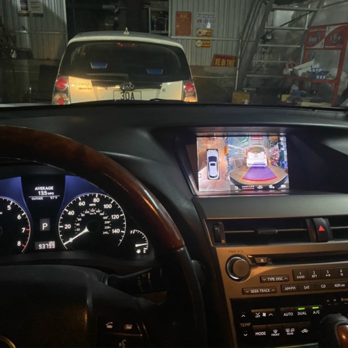 Hệ Thống Màn Hình Android & Camera 360 Cho Lexus RX 10,25 inches 24 màn hình và camera 360 trên Lexus RX