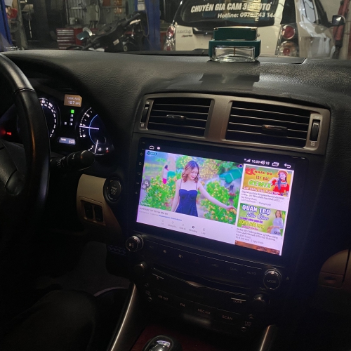 Hệ Thống Màn Hình Android & Camera 360 Cho Lexus IS 2005-2013 30 Màn hình Android tích hợp camera 360 trên Lexus IS 205-2013
