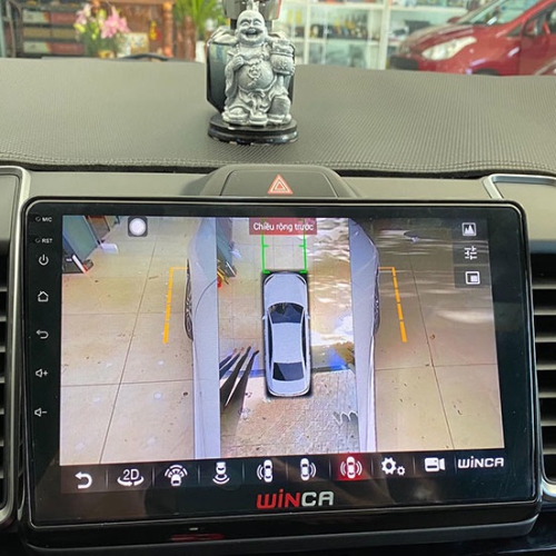 Hệ Thống Màn Hình Android & Camera 360 Cho Xe City 2021-2023 21 Hệ thống camera 360 trên Honda City 2022 2023
