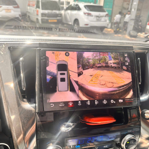 Hệ Thống Màn Hình Android & Camera 360 Cho Alphard 2015-2023 31 Bộ camera 360 Sony nét nhất cho Alphard