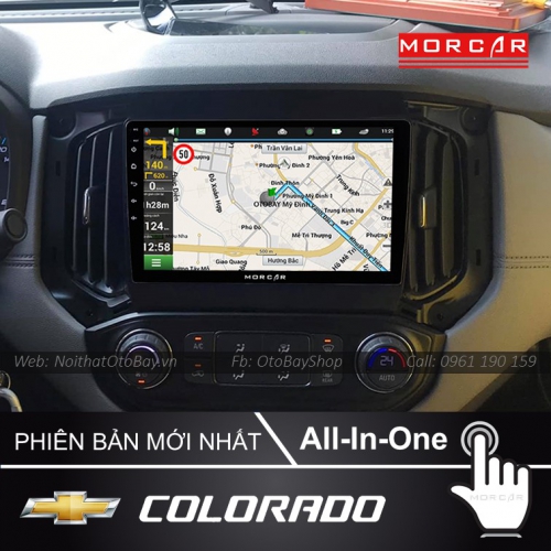 Màn Hình Android Chevrolet Colorado LTZ 2017-2020 17 Man hinh Cho Colorado LTZ 2017 2020 3