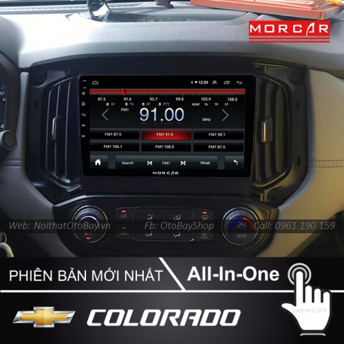 Màn Hình Android Chevrolet Colorado LTZ 2017-2020 18 Man hinh Cho Colorado LTZ 2017 2020 4