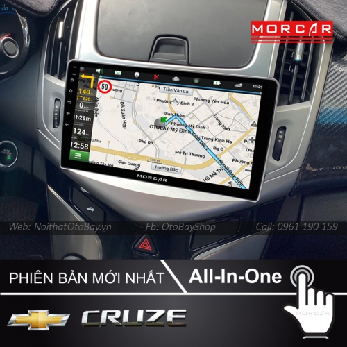 Man hinh Cho Cruze xe LTZ 2012 2015 4