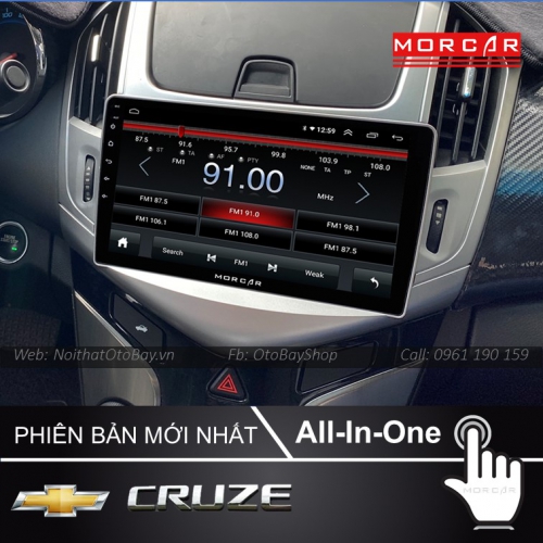 Man hinh Cho Cruze xe LTZ 2012 2015 5