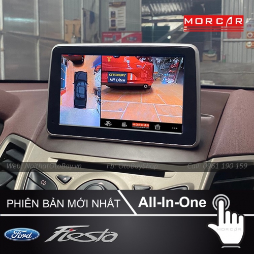 Màn Hình Android Ford Fiesta 2008-2017 (7") 12 Man hinh Cho Fiesta 2013 2017 7