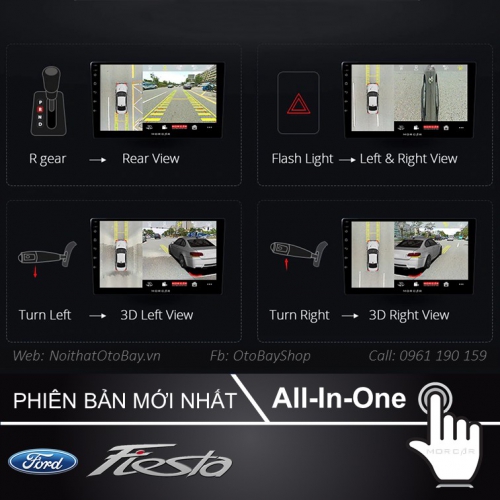 Màn Hình Android Ford Fiesta 2008-2017 (7") 13 Man hinh Cho Fiesta 2013 2017 8