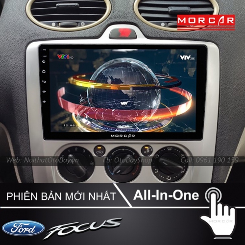 Màn Hình Android Ford Focus 2007-2011 (Điều hòa cơ) 15 Man hinh Cho Focus 2007 2011 DHC 3