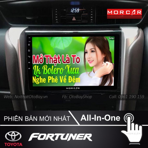 Màn Hình Android Toyota Fortuner 2016-2020 16 Man hinh Cho Fortuner 2016 2020 3