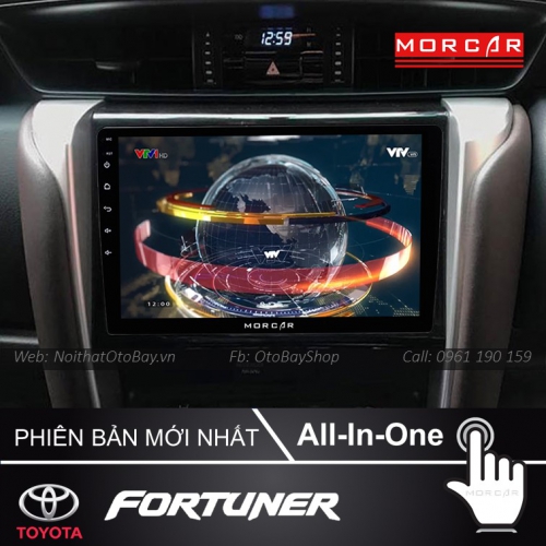 Màn Hình Android Toyota Fortuner 2016-2020 17 Man hinh Cho Fortuner 2016 2020 4
