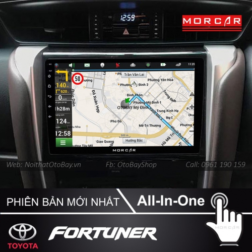Màn Hình Android Toyota Fortuner 2016-2020 18 Man hinh Cho Fortuner 2016 2020 5