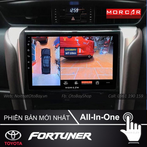 Màn Hình Android Toyota Fortuner 2016-2020 21 Man hinh Cho Fortuner 2016 2020 8