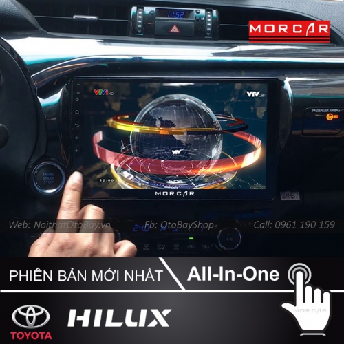 Màn Hình Android Toyota Hilux 2016-2020 17 Man hinh Cho Hilux 2016 2020 4