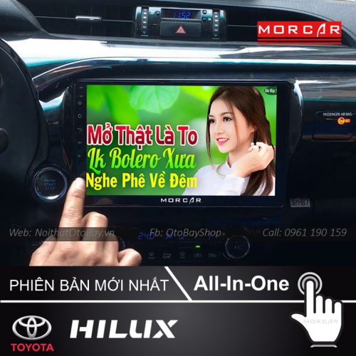 Màn Hình Android Toyota Hilux 2016-2020 18 Man hinh Cho Hilux 2016 2020 5