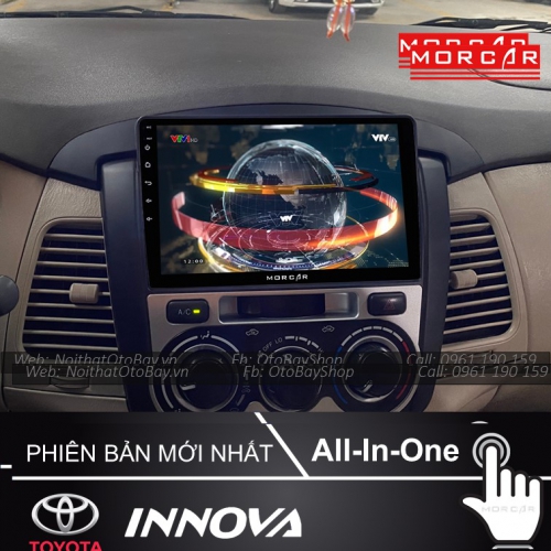 Màn Hình Android Toyota Innova 2007-2015 23 Man hinh Cho Innova xe 2007 2015 2